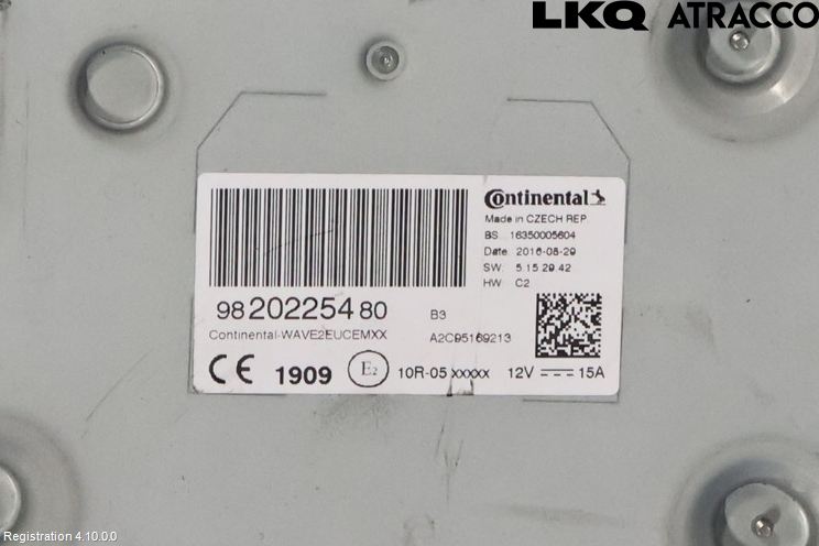 Citroen C4 PICASSO 14-18 Radio
