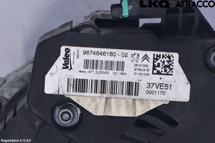 Citroen C3 10-17 Generator