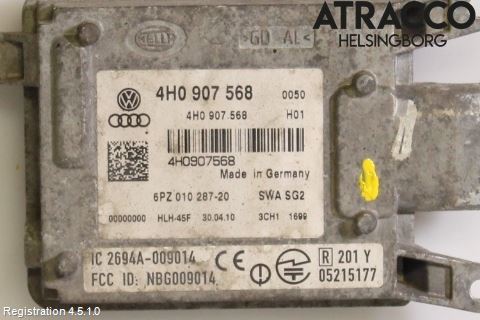 Audi A8/S8 4H 10-17 Sensor Aktivt Kollisionsskydd