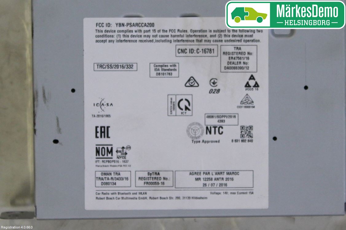 Peugeot EXPERT/E-EXPERT 17- Radio