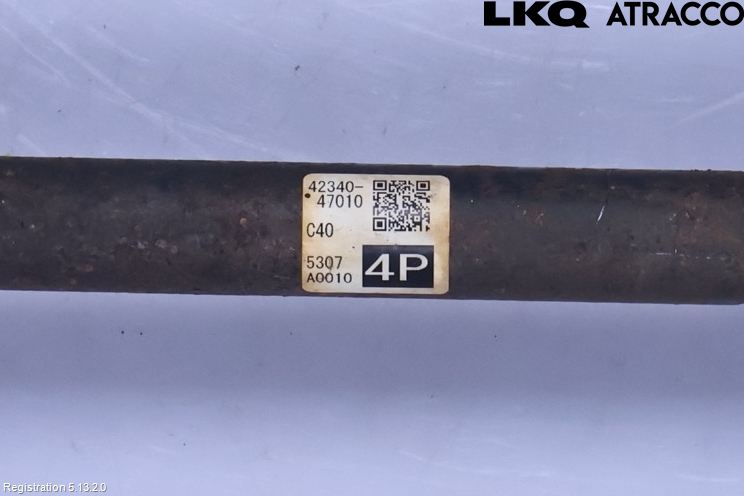 Toyota YARIS CROSS XP21 21- Drivaxel Bak Höger