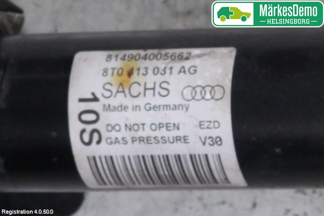 Audi A5 07-16 Fjäderben Fram Höger