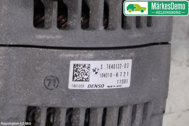 BMW 3 GT F34 13-19 Generator