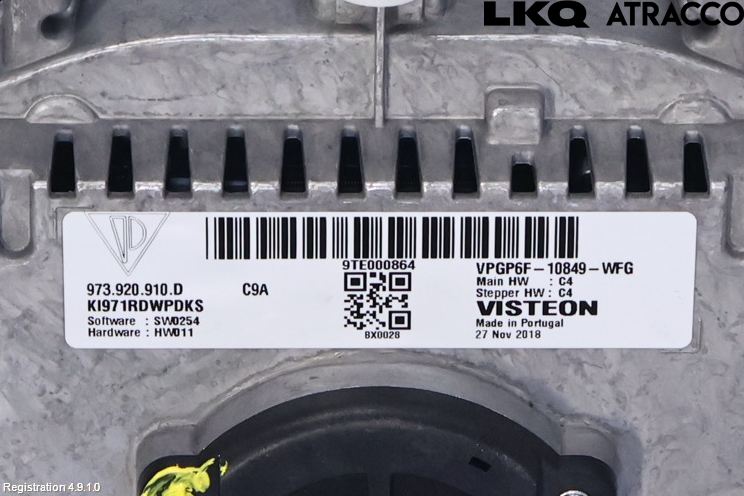 Porsche PANAMERA 09- Instrument Komb