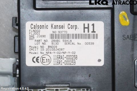 Nissan LEAF 18- Komfort Styrdon