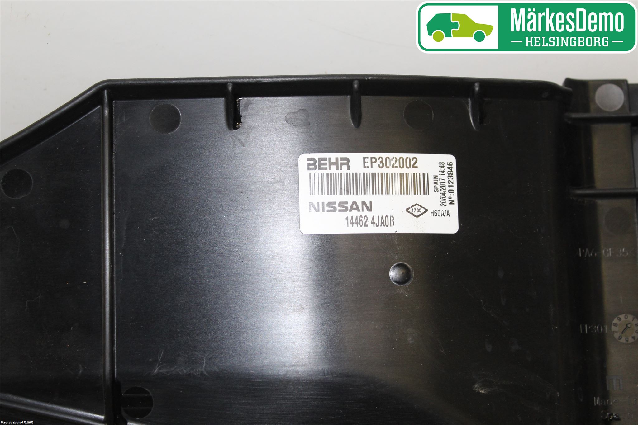 Nissan NAVARA, TREK-1 17-21 Deflektor Plåt-Plast Kylning