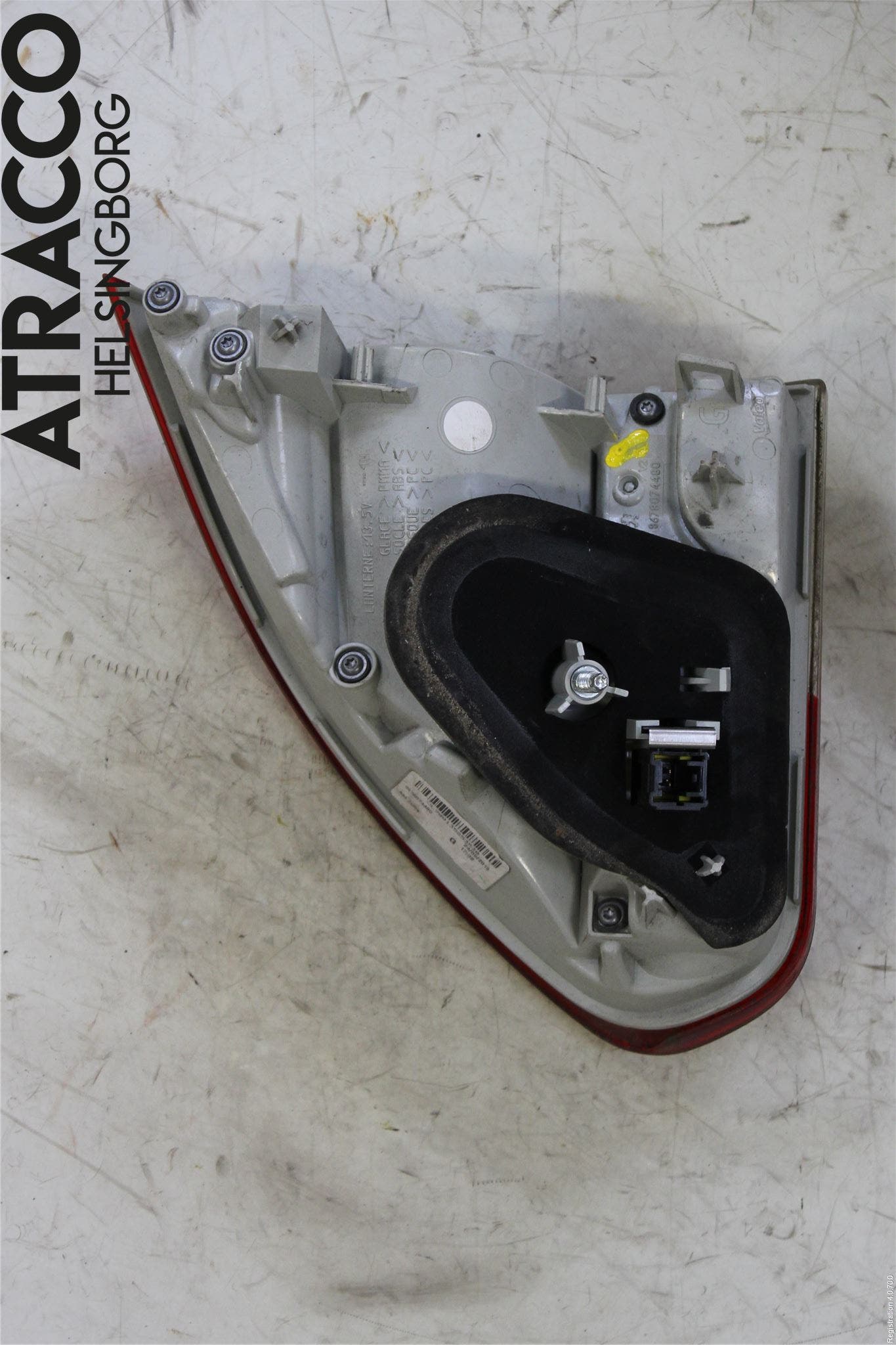 Peugeot 2008 13-20 Bakljus Lucka Vä