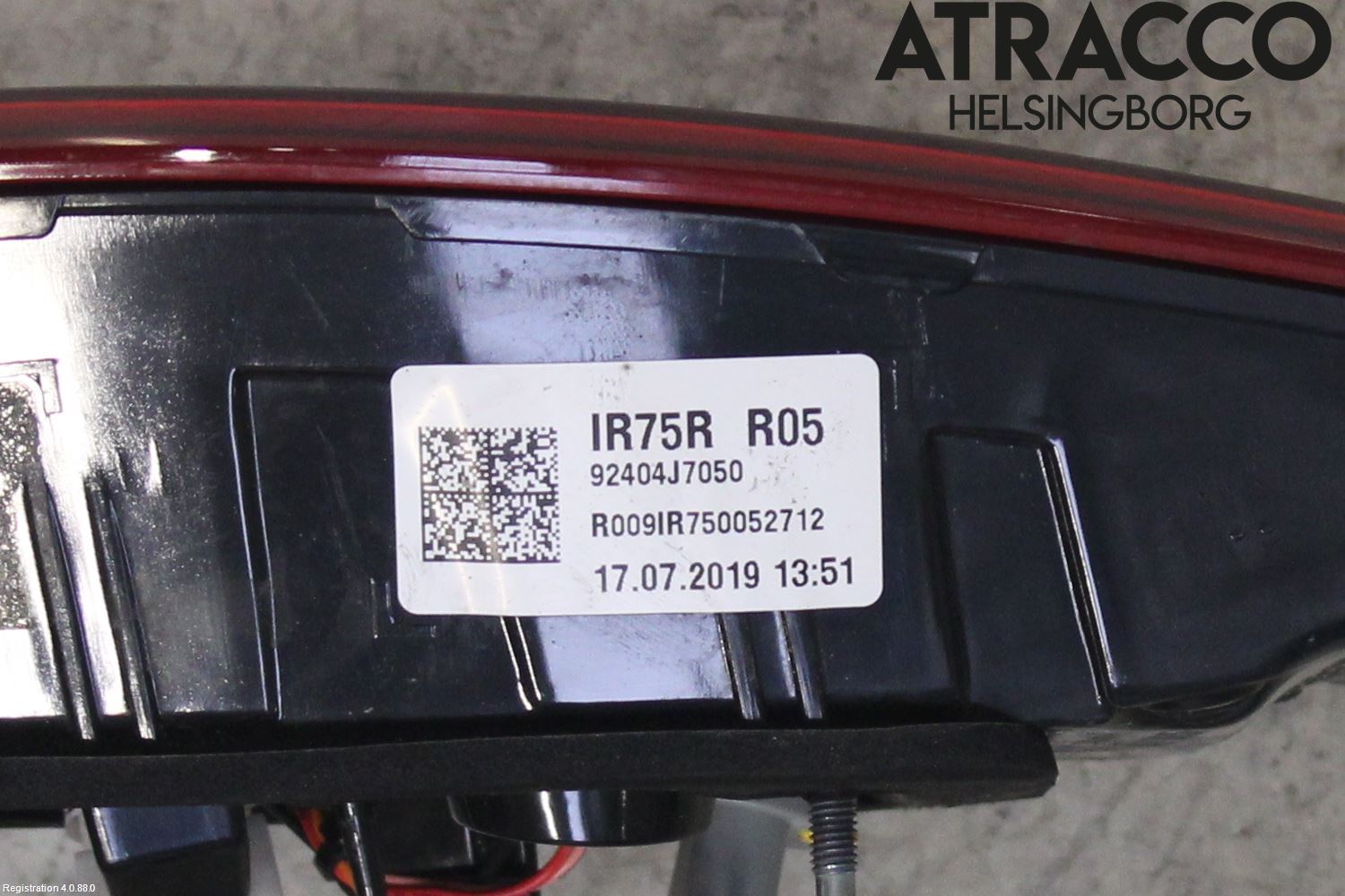 Kia CEED/CEED SW 19- Bakljus Lucka Hö