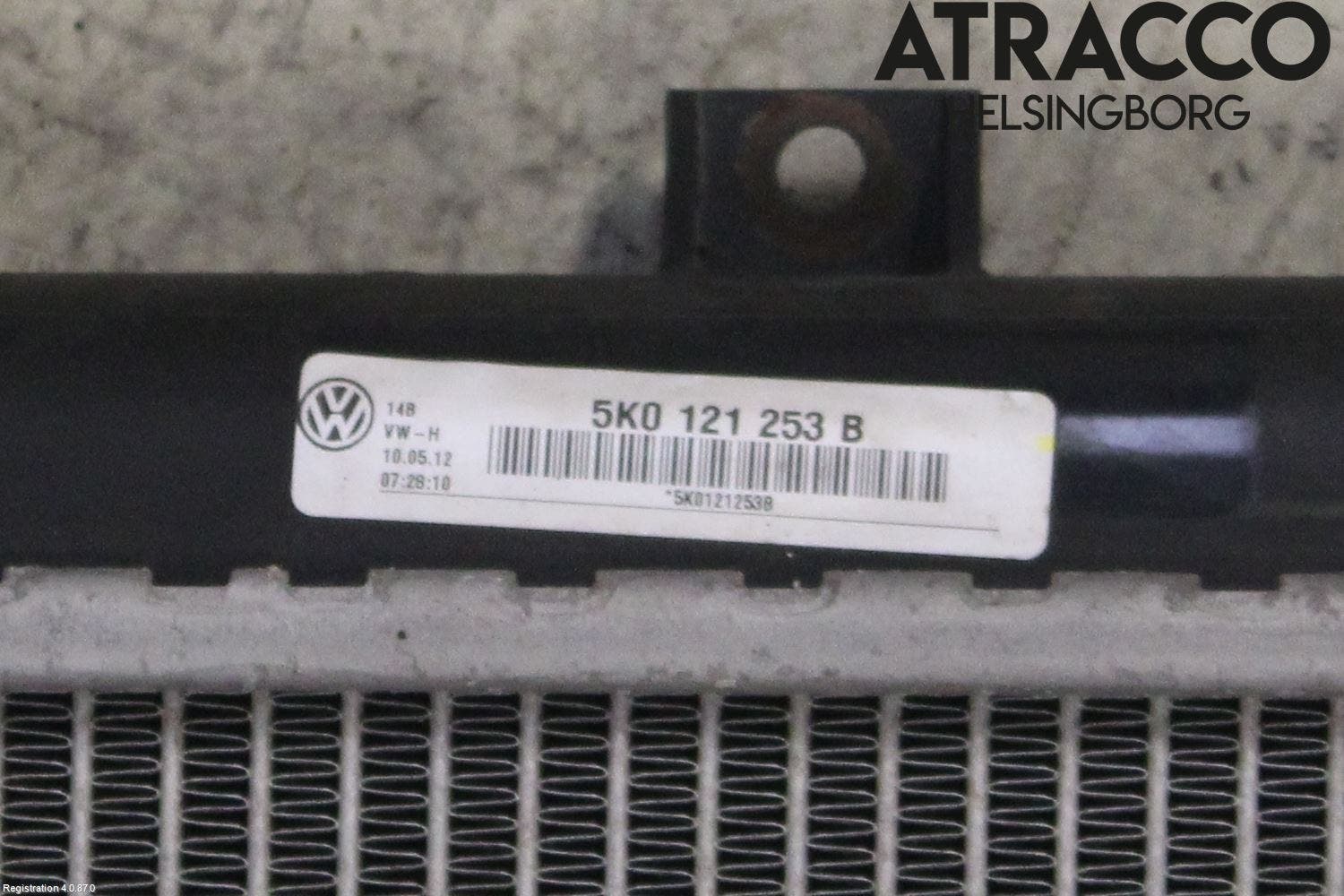 Volkswagen VW PASSAT 11-14 Kylare Aut