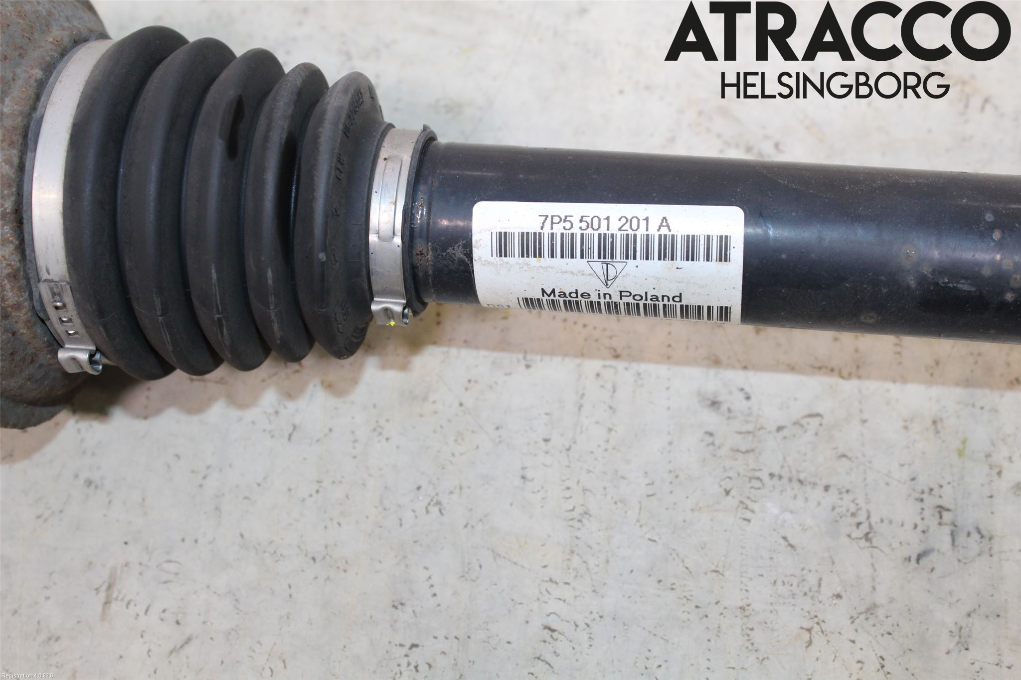 Porsche CAYENNE 03- Drivaxel Bak Höger