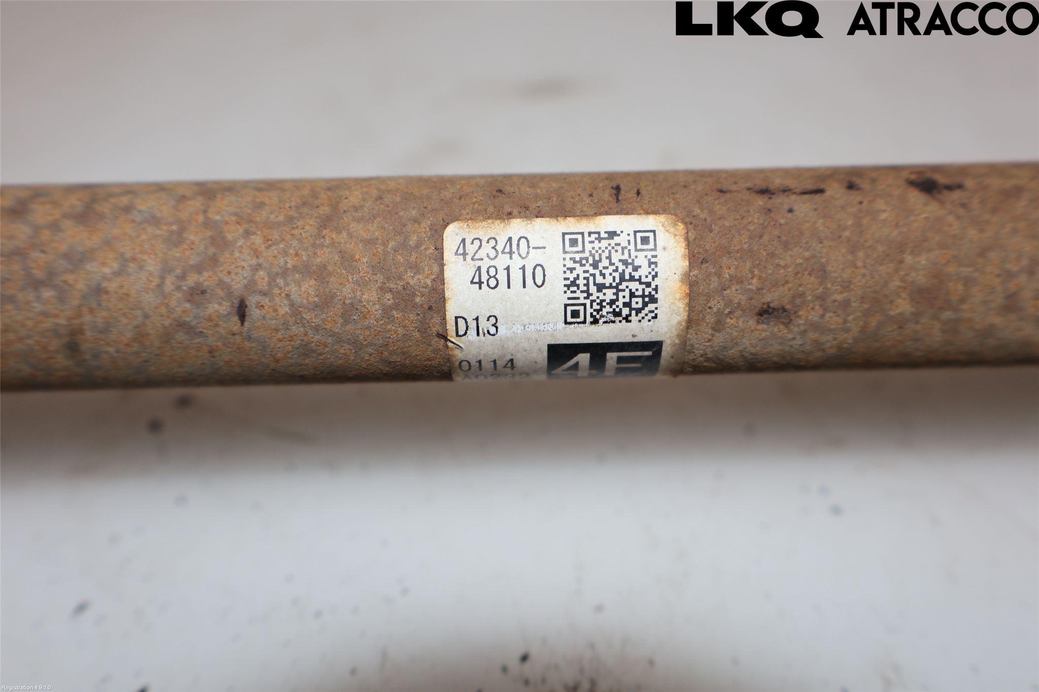 Lexus NX 300h 15-21 Drivaxel Bak Höger