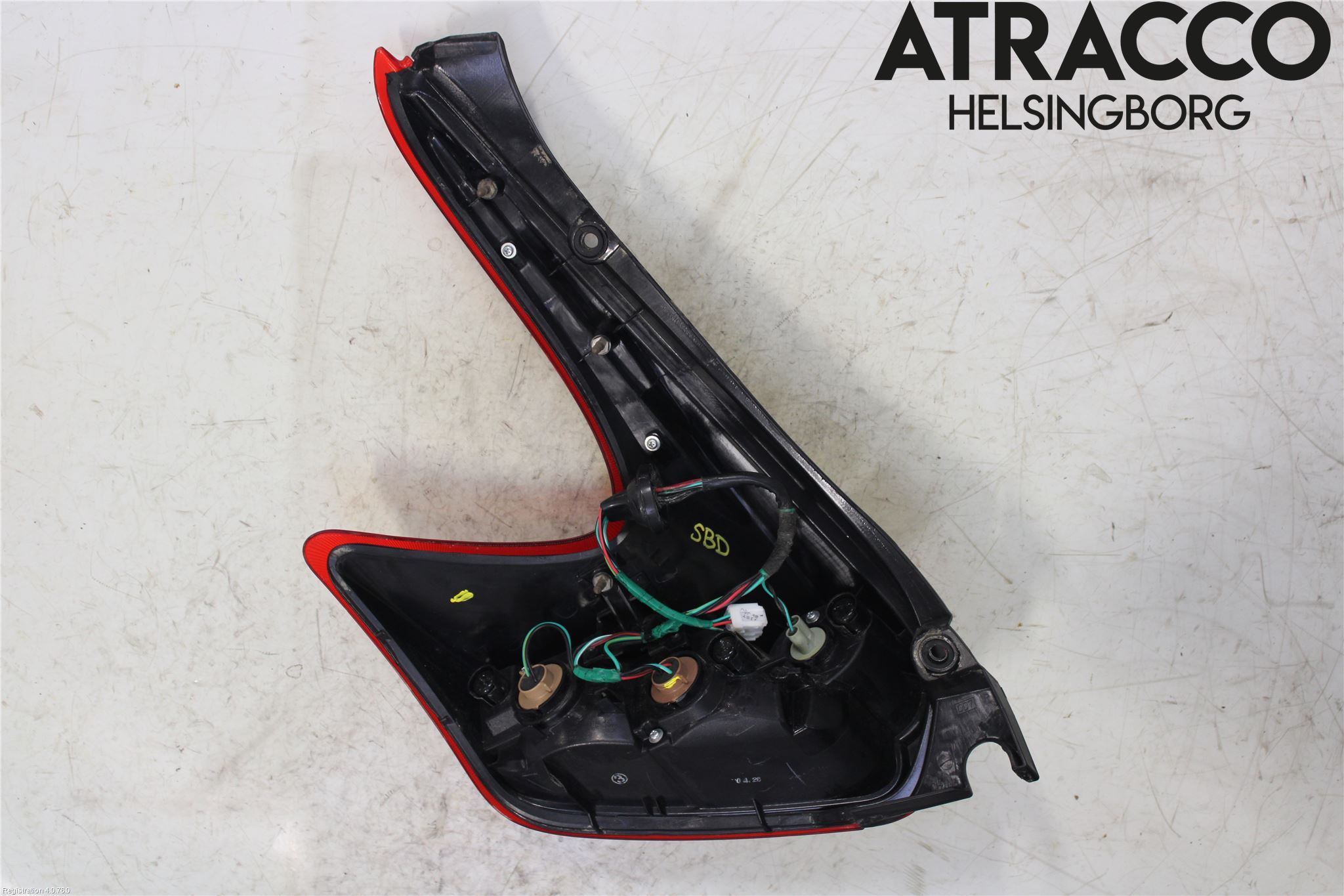 Nissan JUKE 10-14 Bakljus Höger