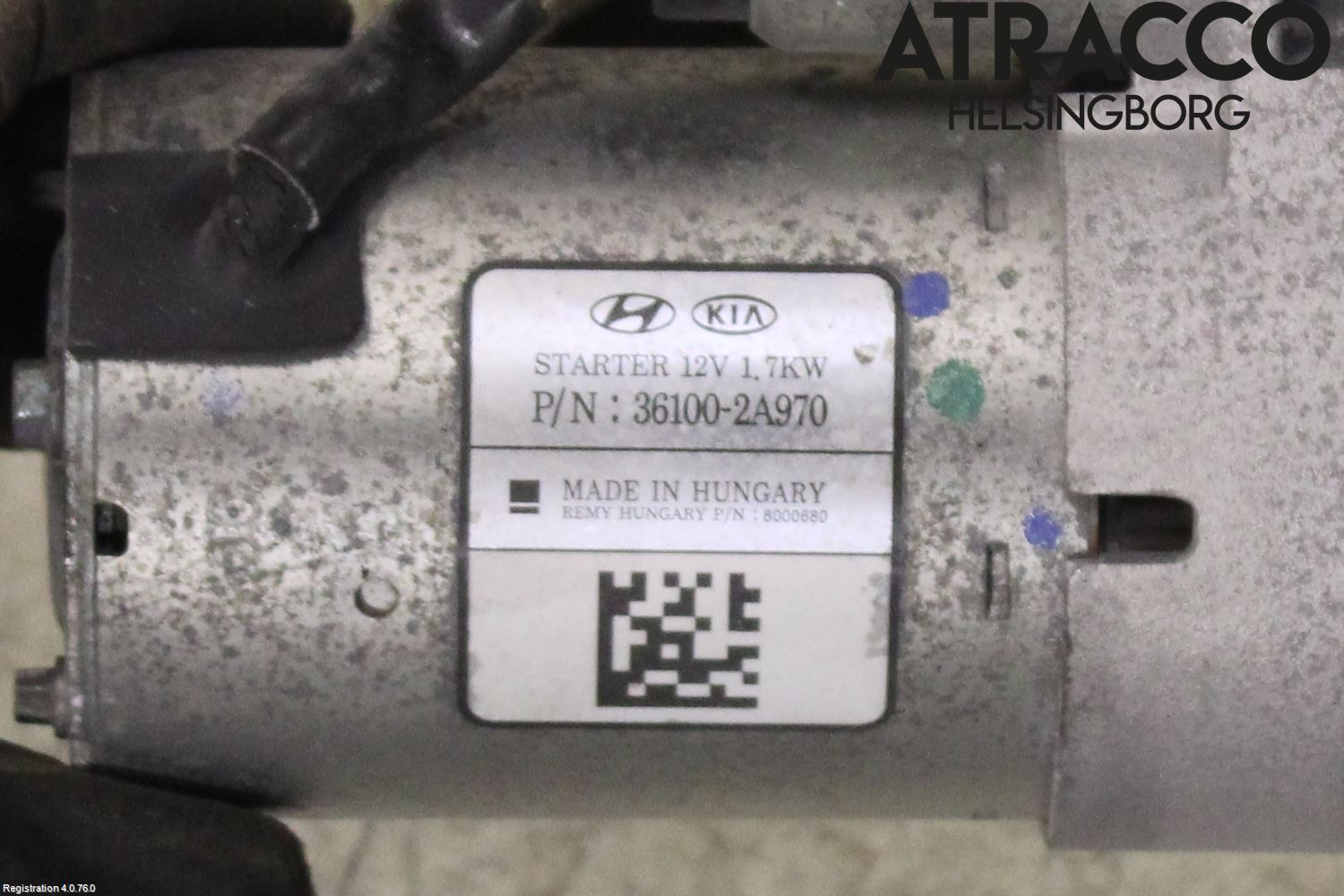 Kia CEED 12-18 Startmotor Diesel