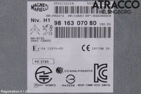 Peugeot 308 14-21 Radio