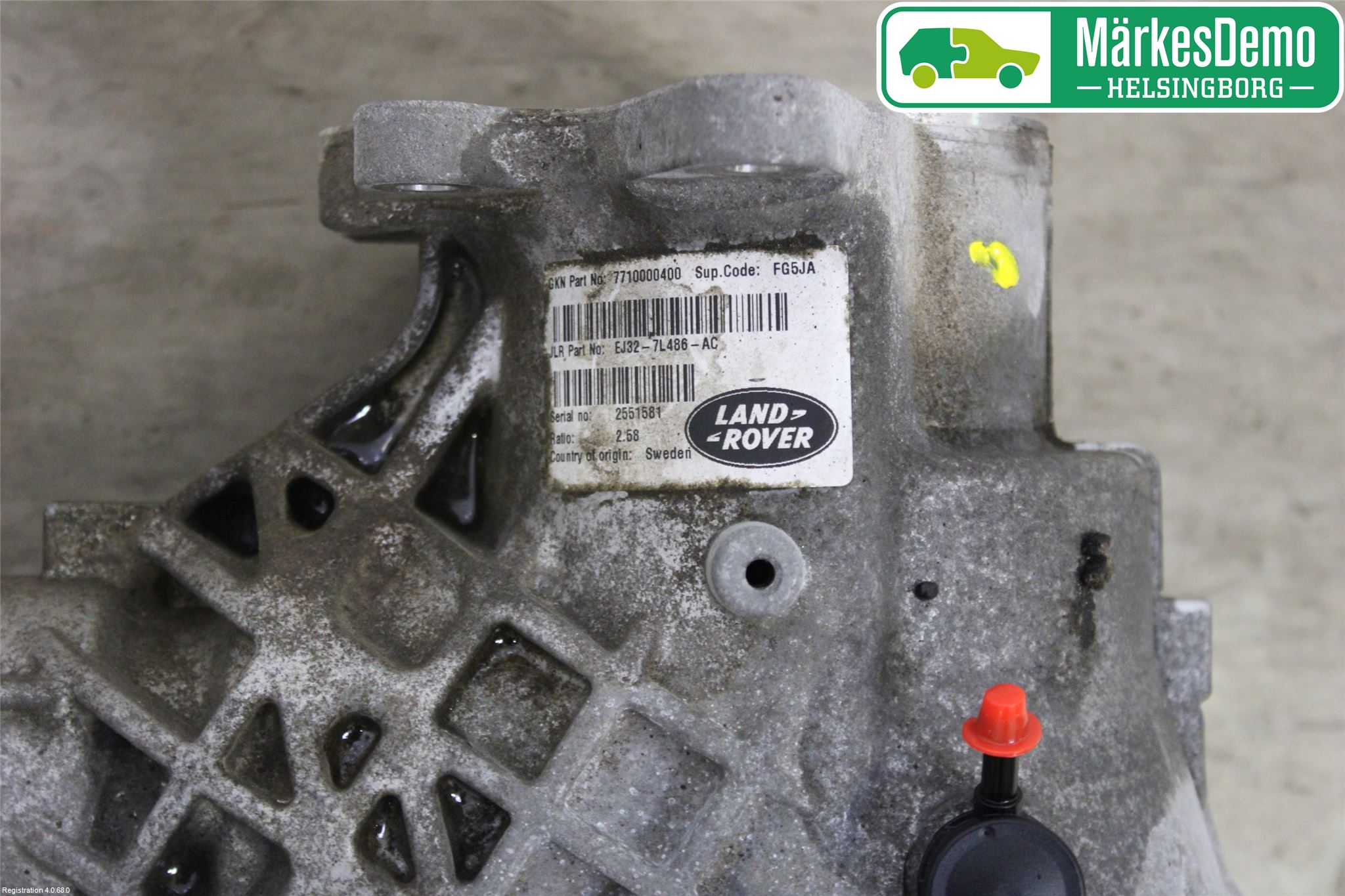 Landrover LAND ROVER RANGE ROVER EVOQUE (L538) 11-18 Framvagn Diffrential