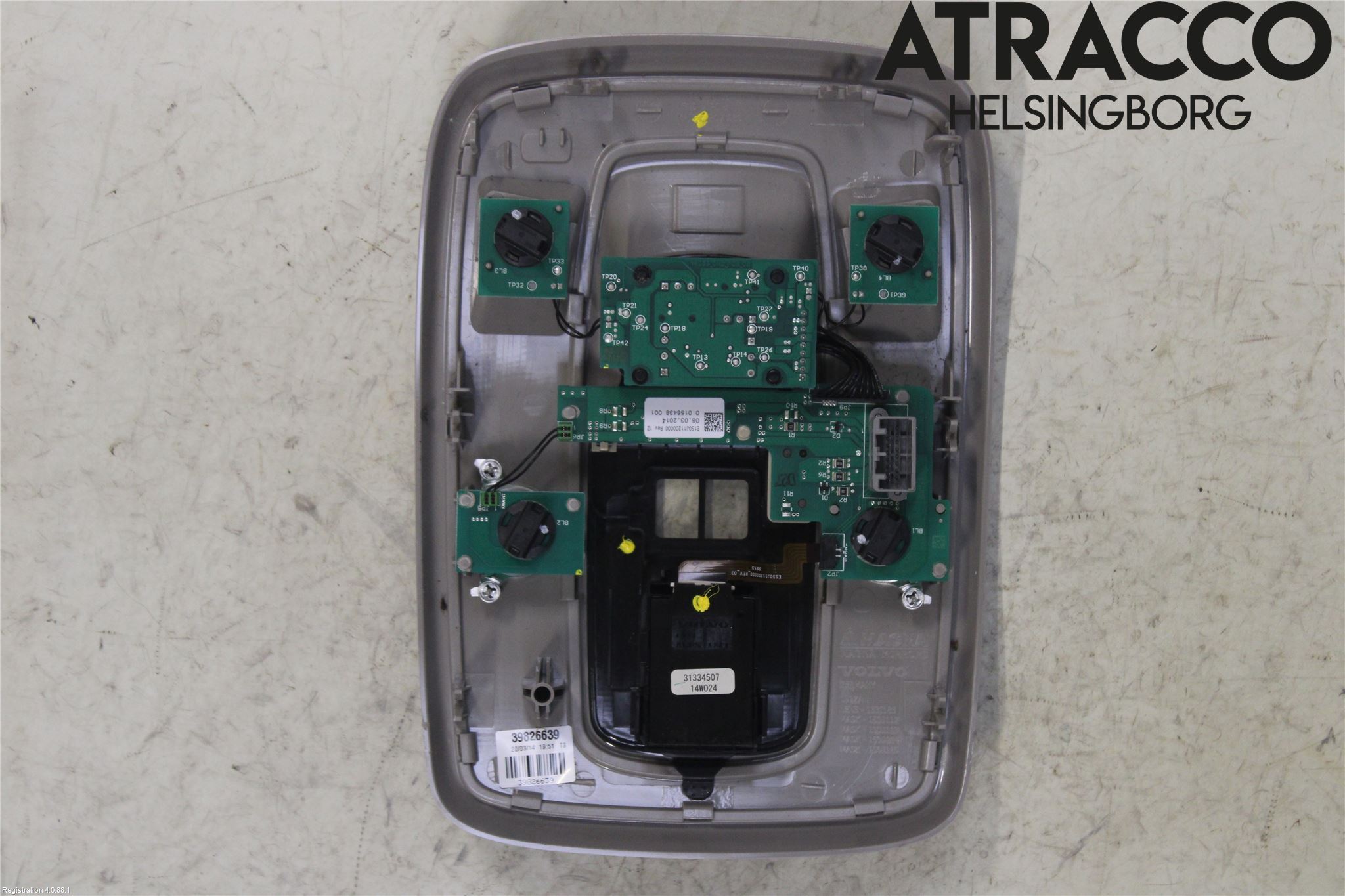Volvo XC70 14-16 Innerbelysning