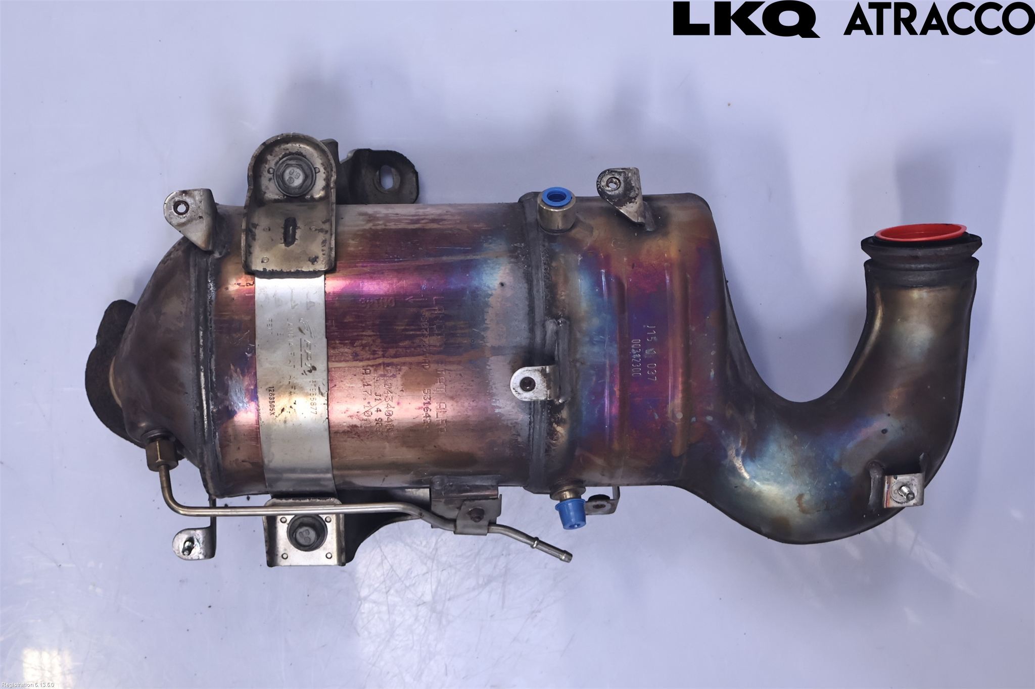 Jeep CHEROKEE Avgas Partikelfilter