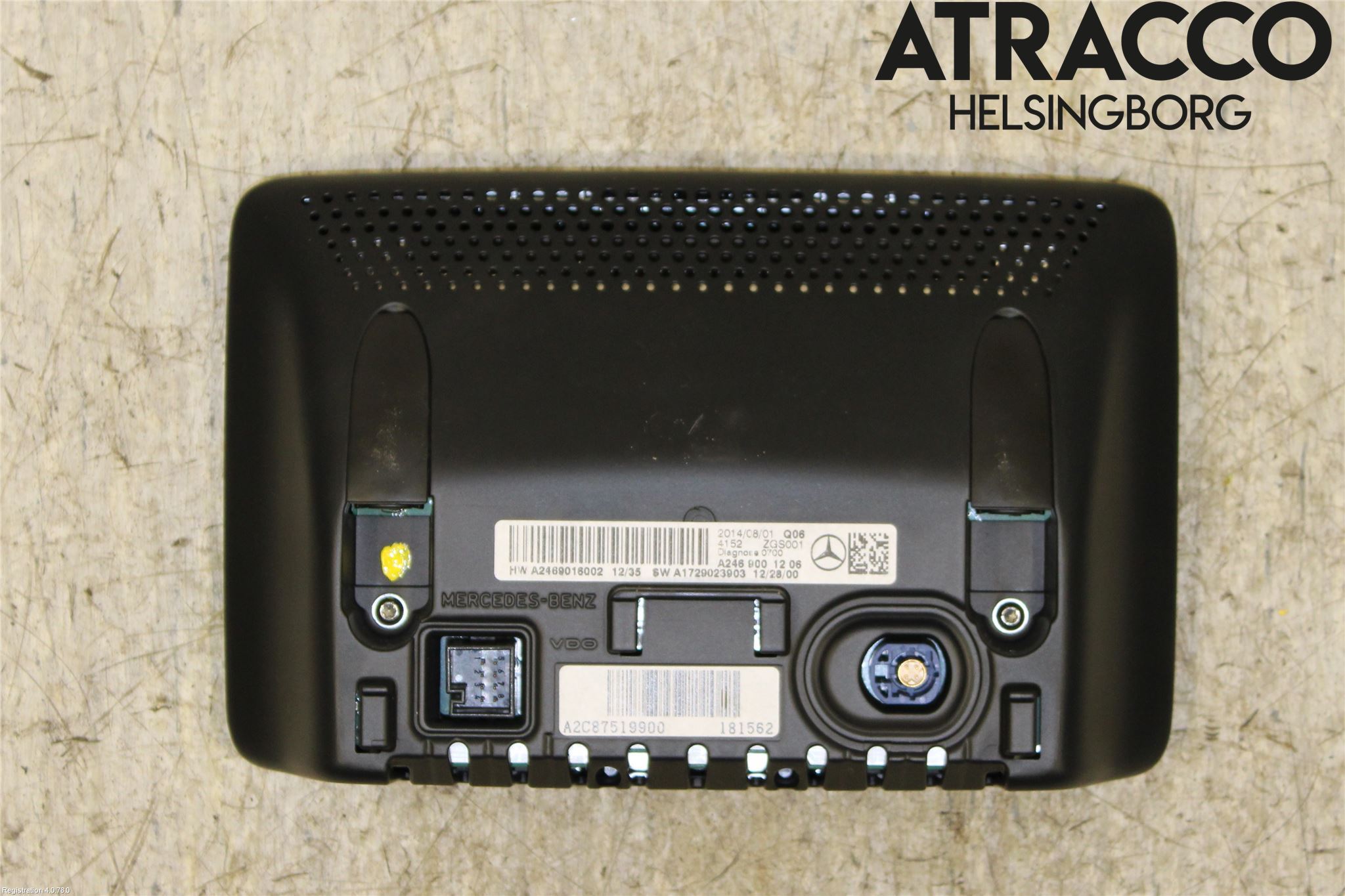 Mercedes-Benz MB A-KLASS (W176) 13-18 Multifunktionsdisplay