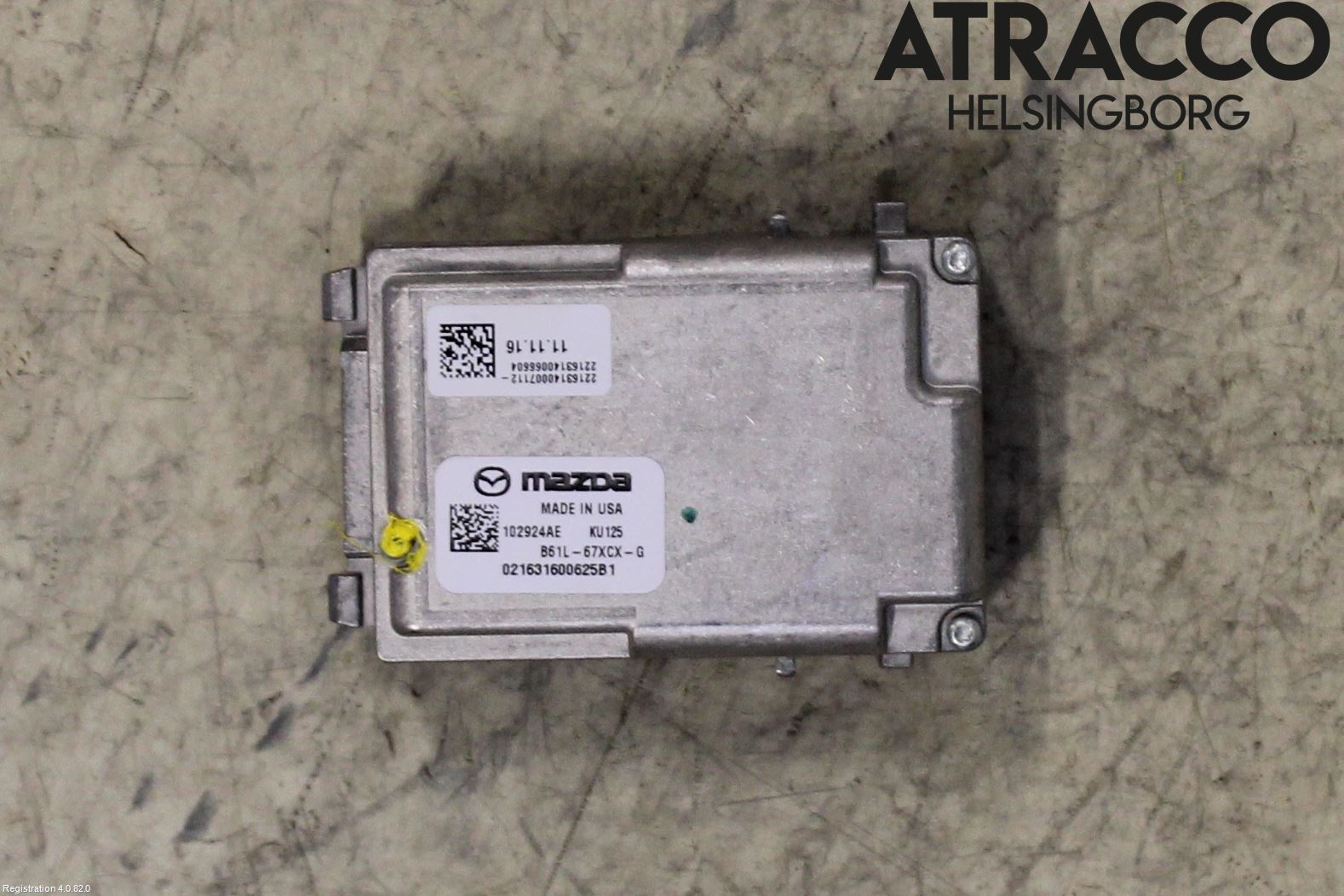 Mazda 3 III 14-19 Sensor Aktivt Kollisionsskydd