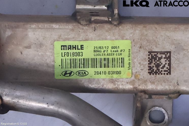 Kia CEED/CEED SW 19- Avgaskylare