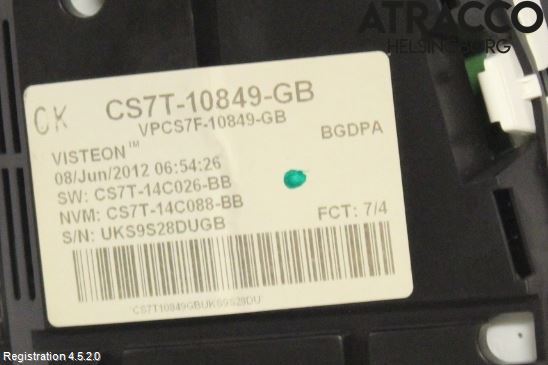 Ford MONDEO 07-15 Instrument Komb