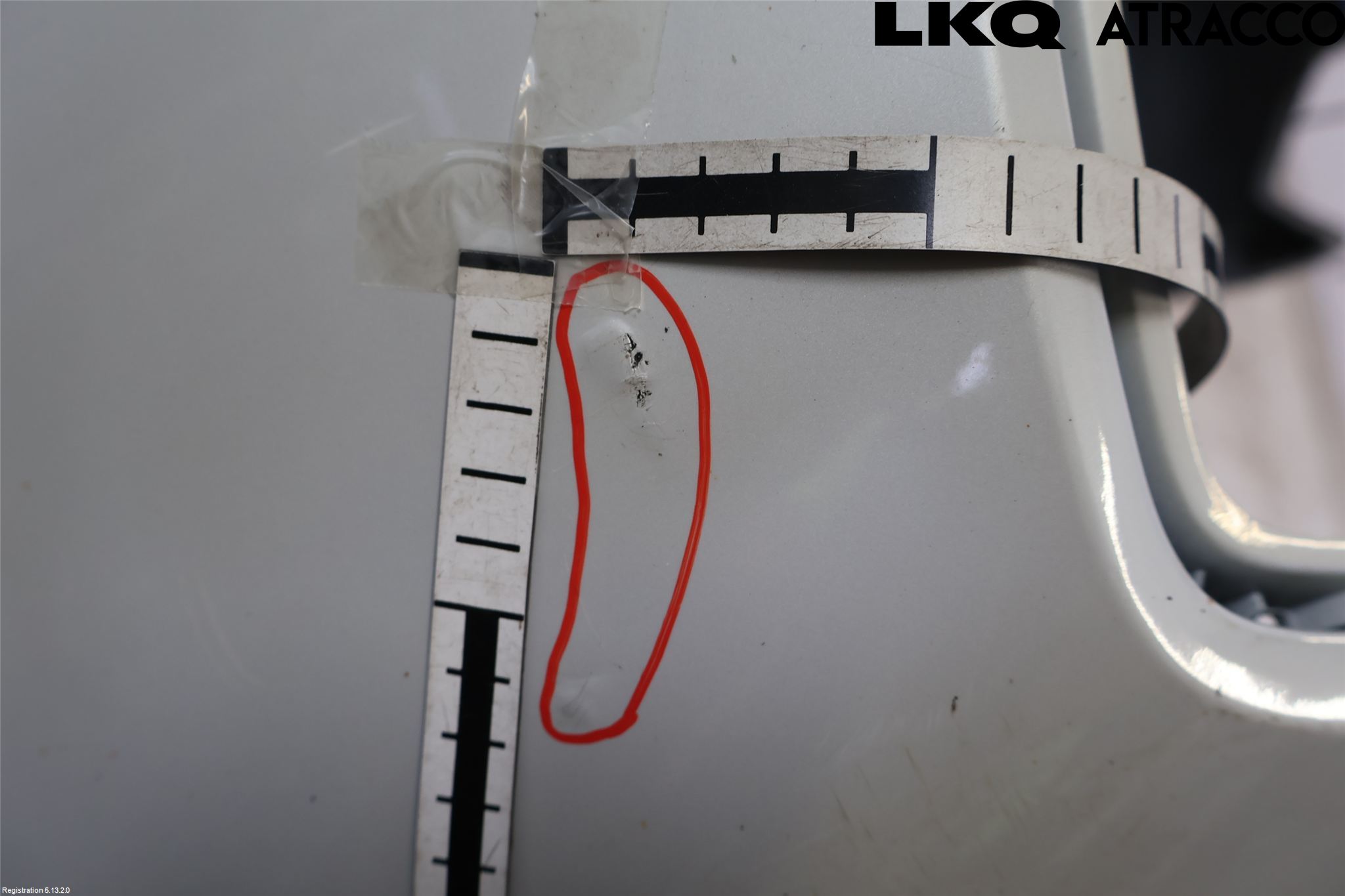 BMW X1 F48 15-22 Stötfångarbeklädnad Bak
