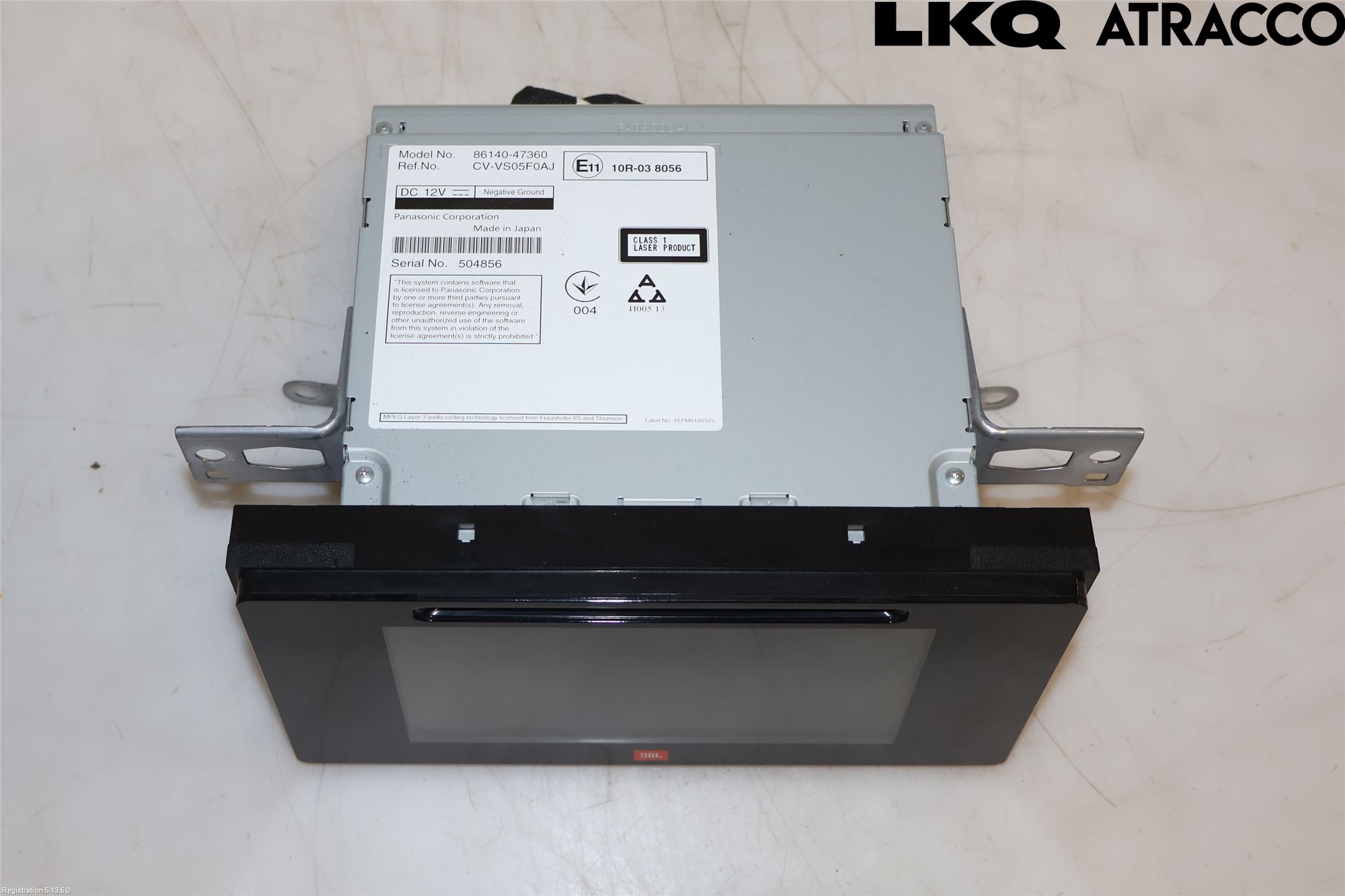Toyota PRIUS (ZVW50) 16-21 Cd Radio - Multimediapanel