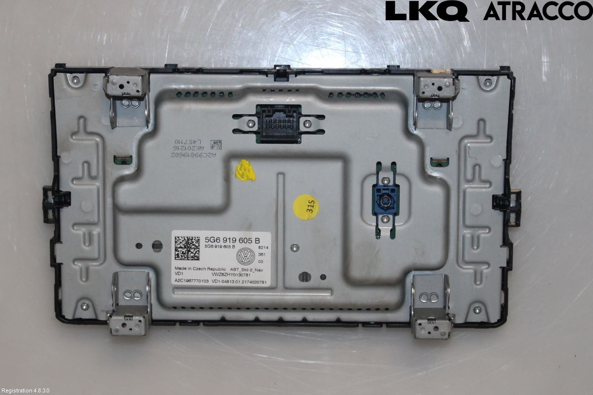 Volkswagen VW TIGUAN 16-24 Multifunktionsdisplay