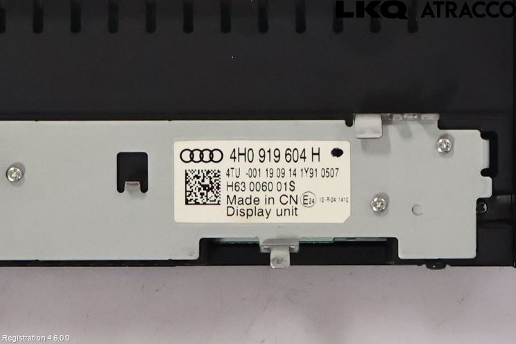 Audi A8/S8 4H 10-17 Multifunktionsdisplay