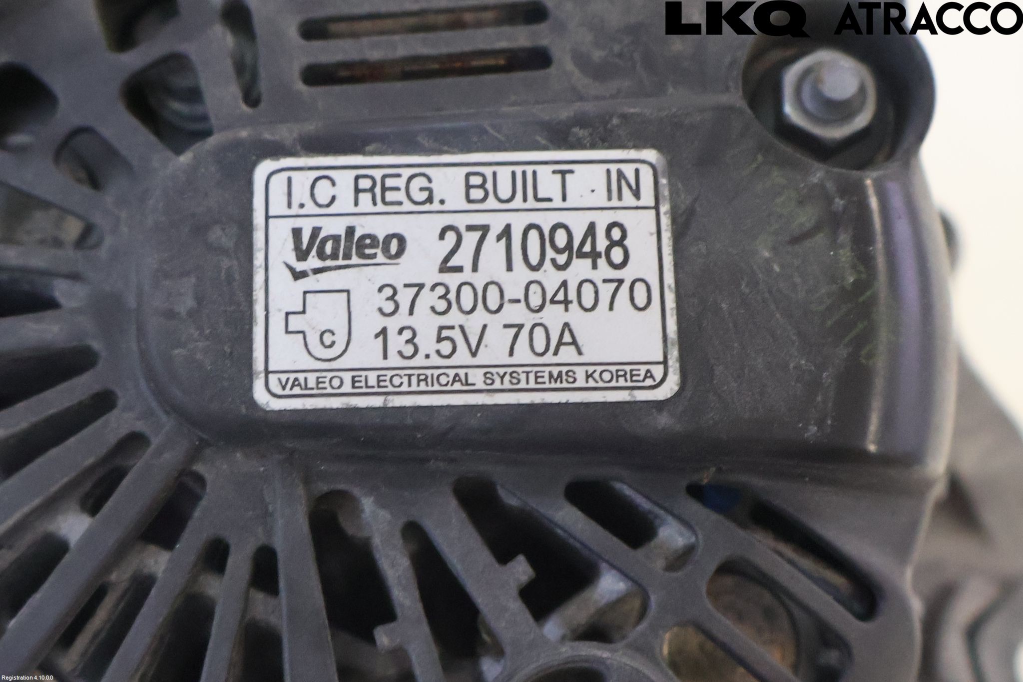 Kia PICANTO 17- Generator