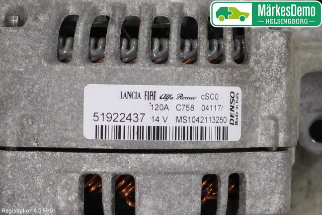 Fiat TIPO/CROSS 16- Generator
