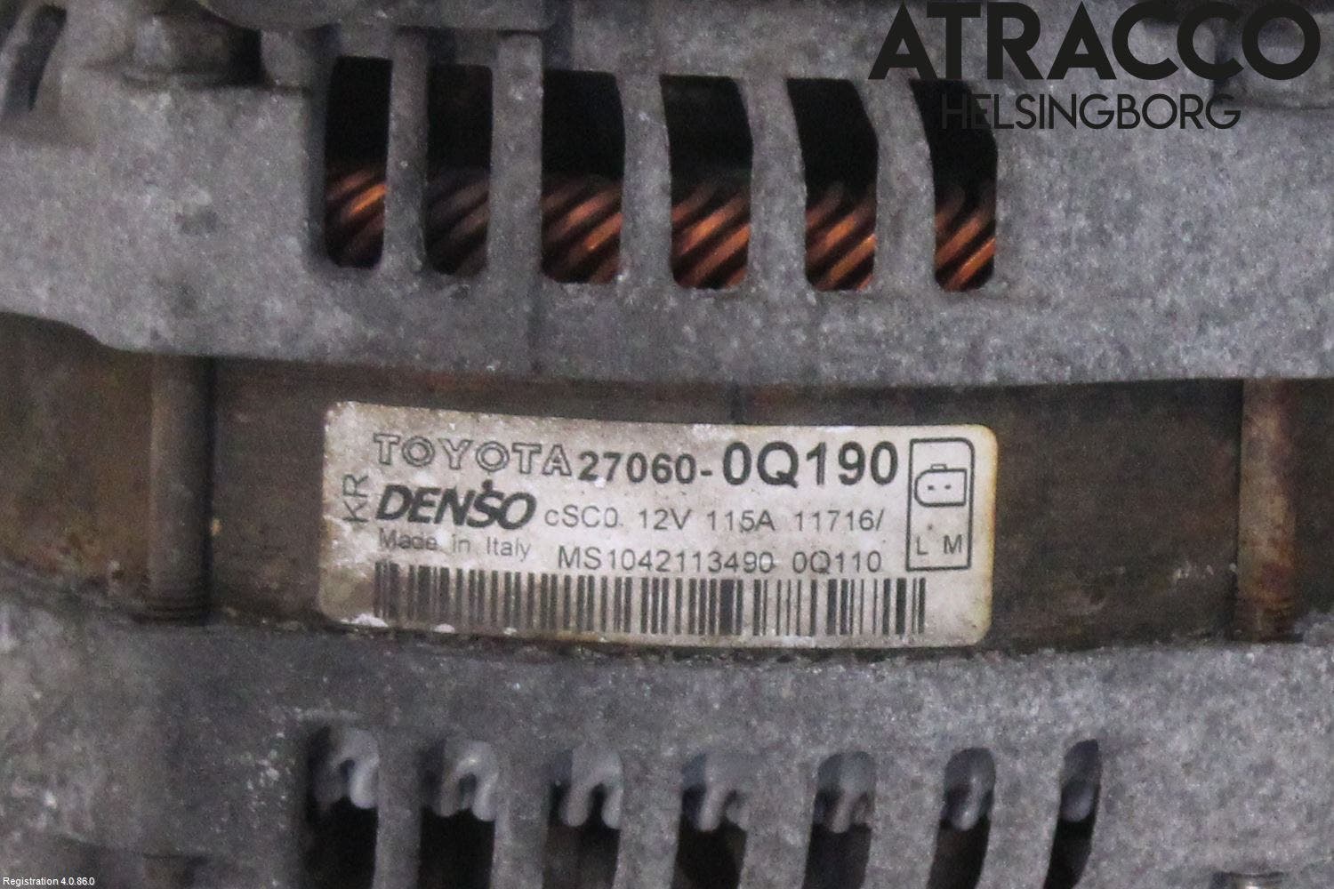 Toyota AYGO 15-21 Generator