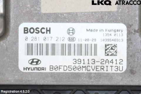 Hyundai i30 FD 07-12 Styrenhet Inspump Diesel