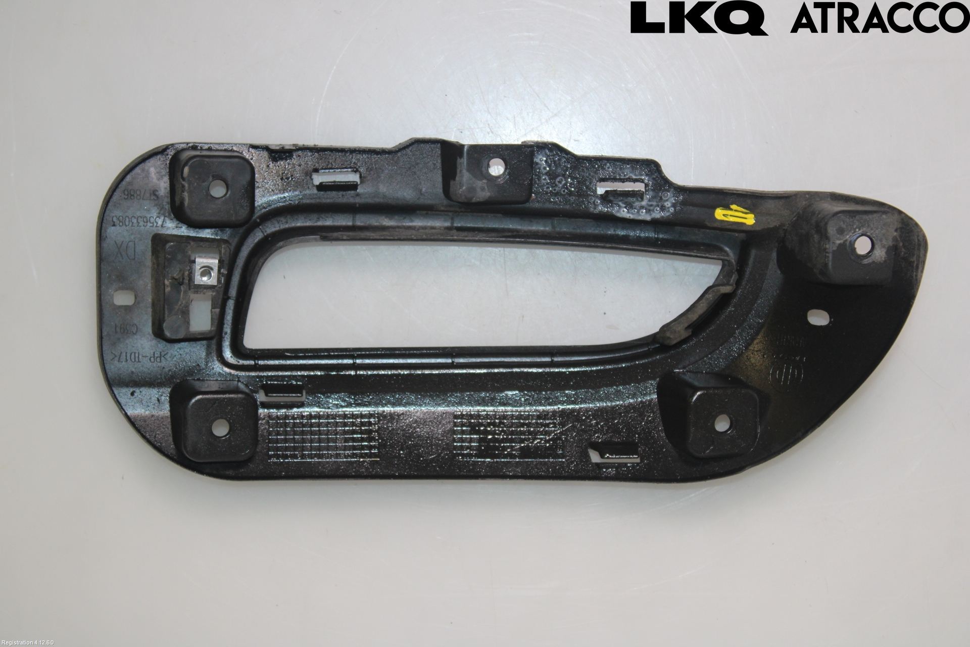 Fiat 500 07- Dimljus/Reflex Bak