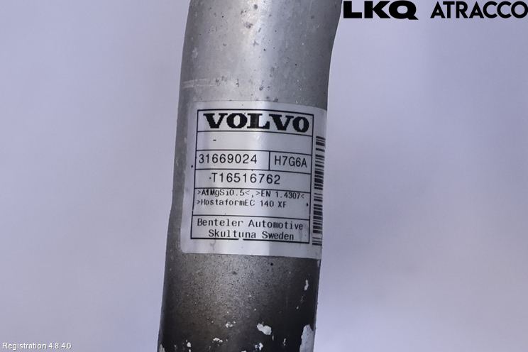 Volvo XC60 14-17 Bränslepåfyllnrör-Slang