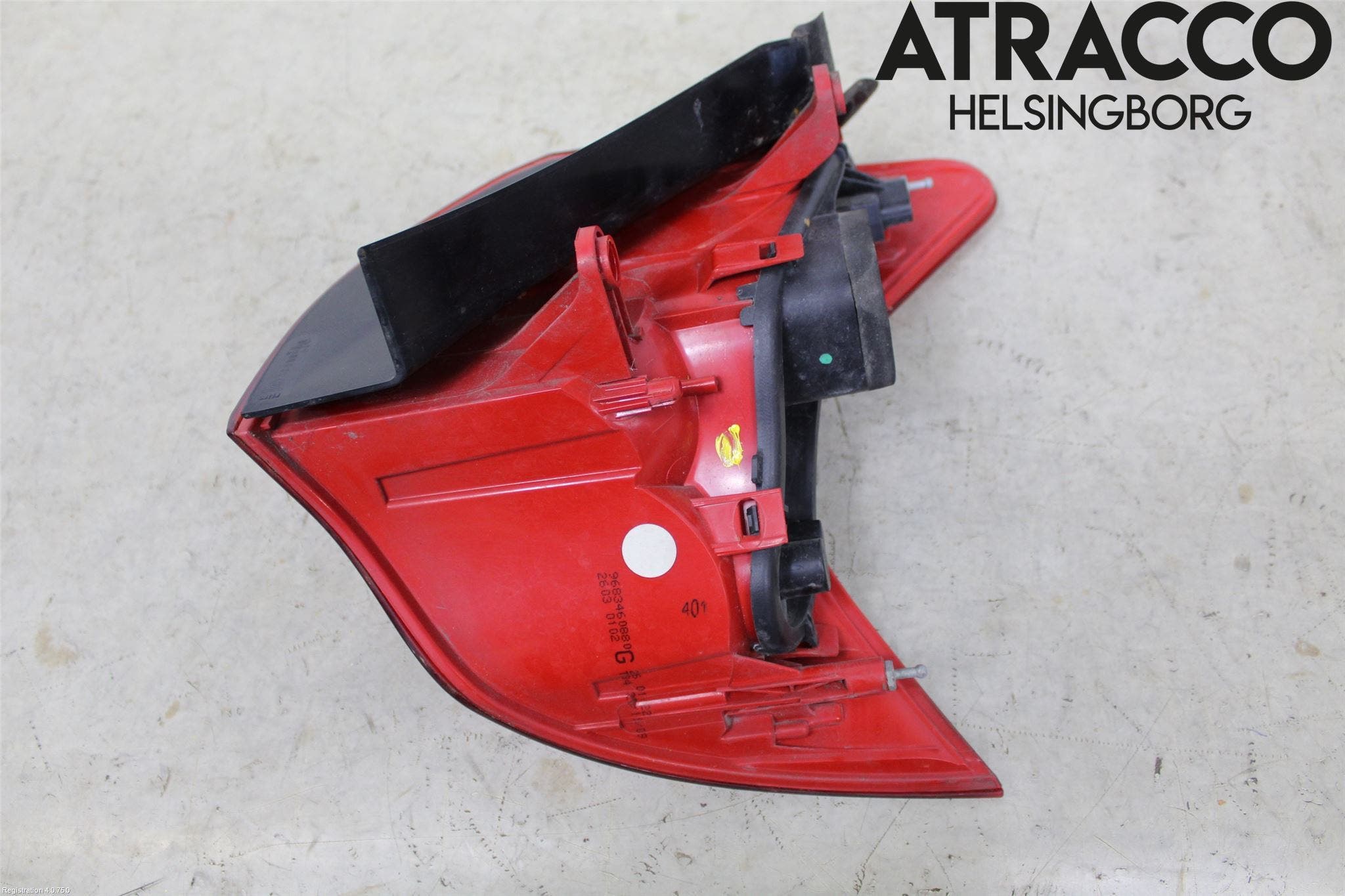 Peugeot 3008 09-16 Bakljus Vänster