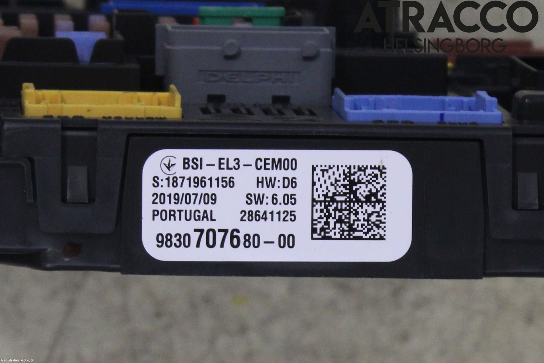 Peugeot PARTNER/E-PARTNER 19- Säkringsdosa-Elcentral