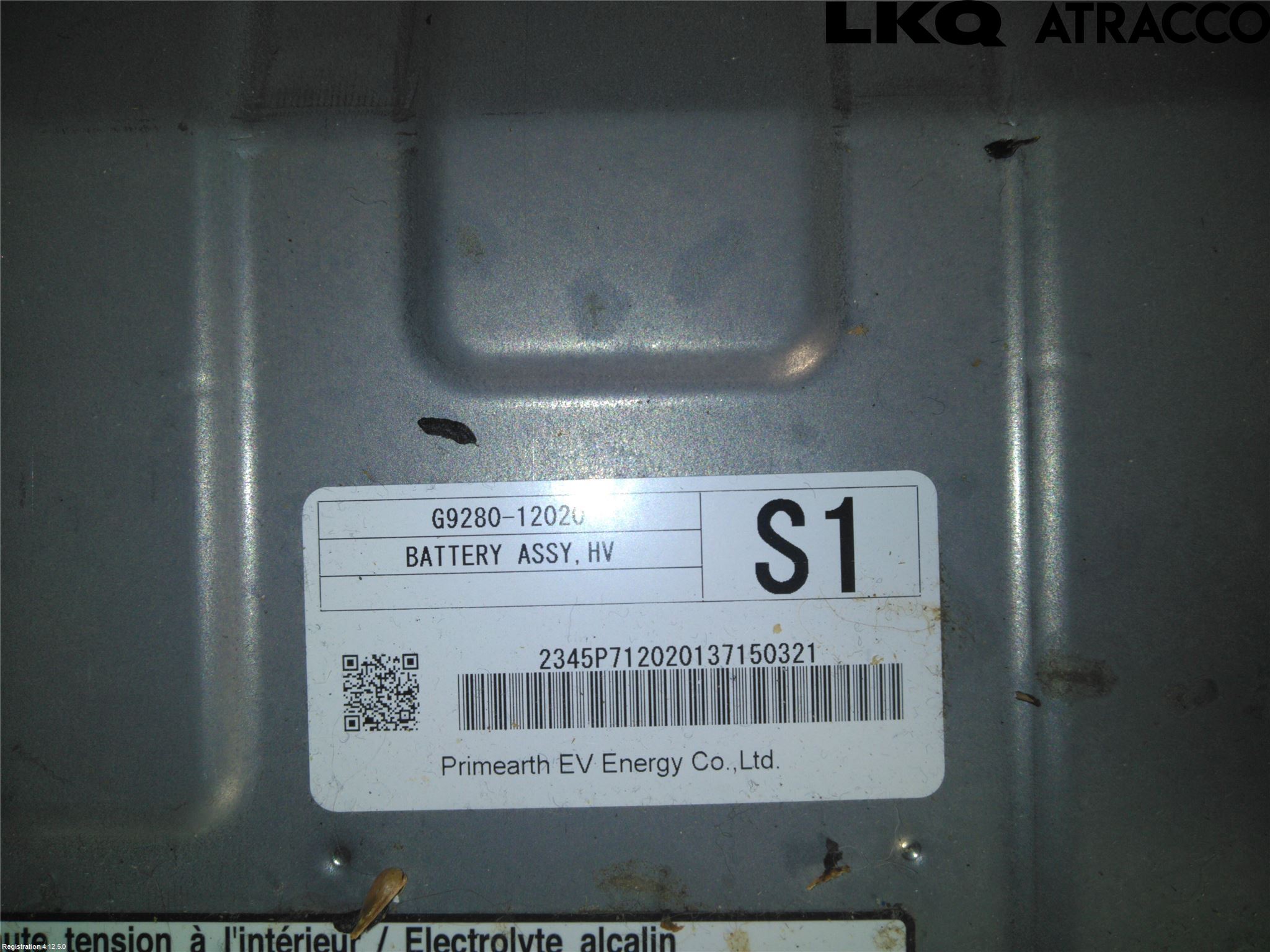 Toyota AURIS 13-19 Batteri Högspänning