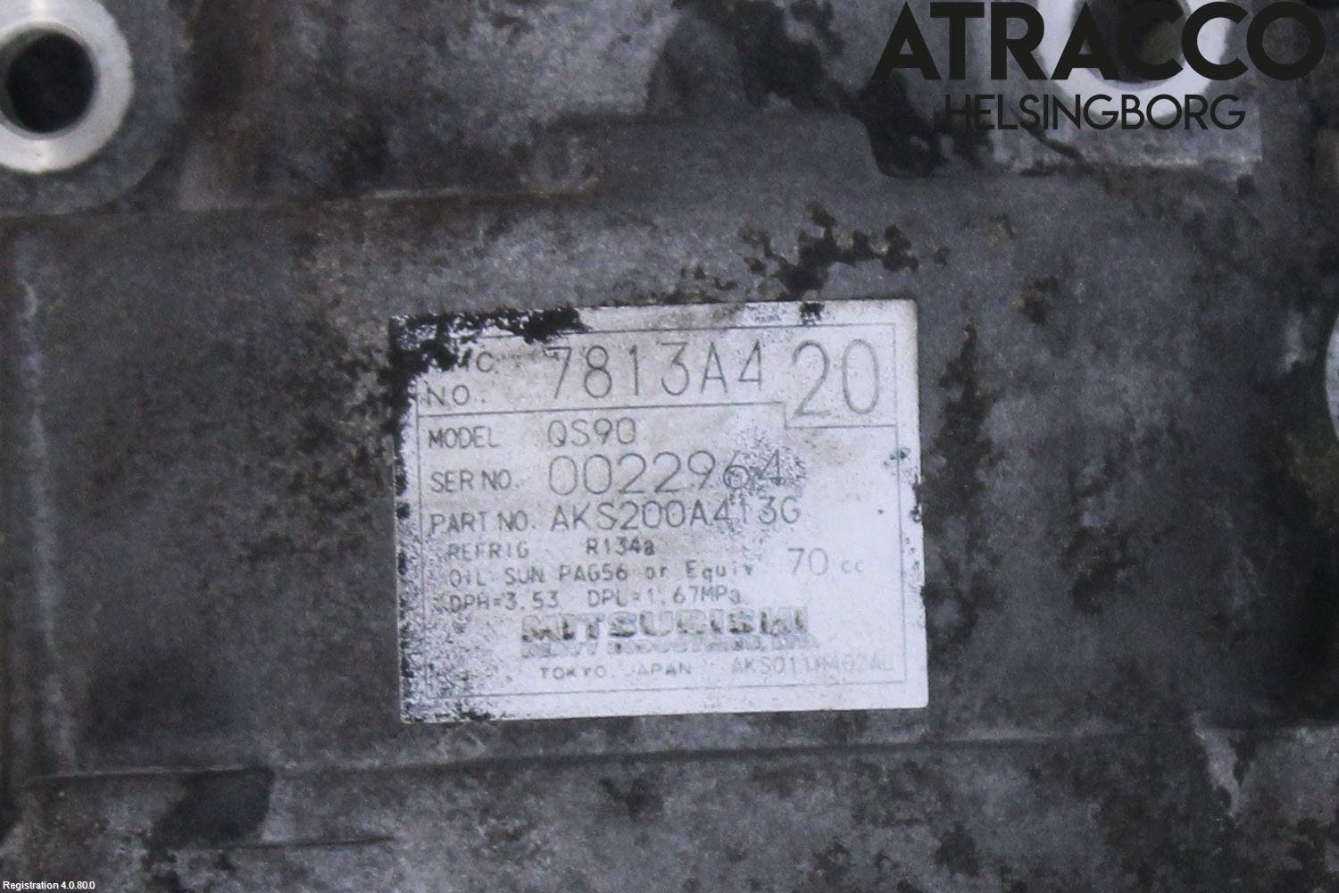 Mitsubishi ASX 10-22 Ac Kompressor