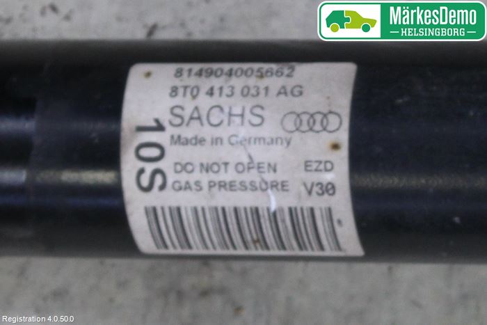 Audi A5 07-16 Fjäderben Fram Vänster