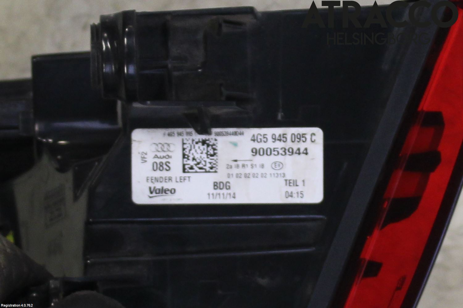 Audi A6/S6 4G 11-18 Bakljus Vänster