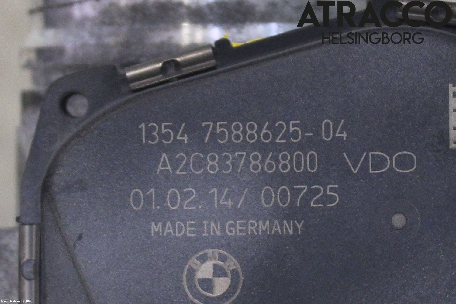 BMW 4 F32/F33/F82/F83 13-20 Injspjällhus