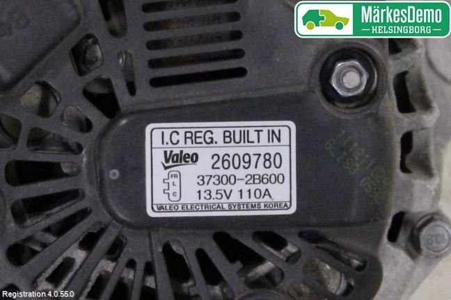 Kia SPORTAGE (SL) 11-15 Generator