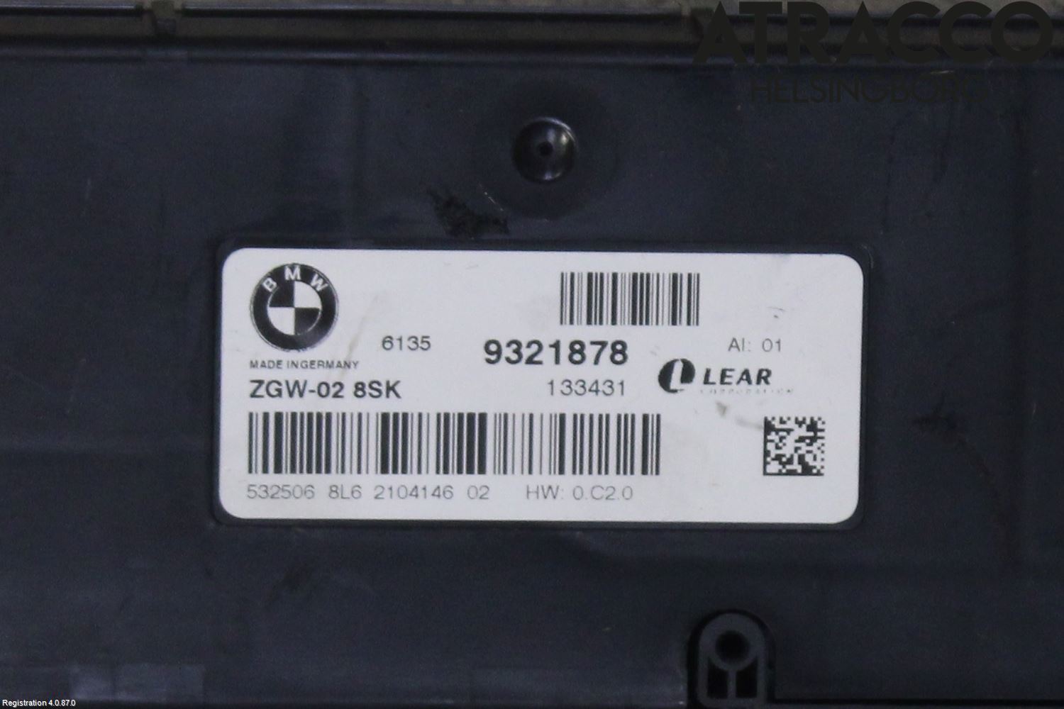 BMW 5 F10/F11/F18 09-17 Styrenhet Övrigt