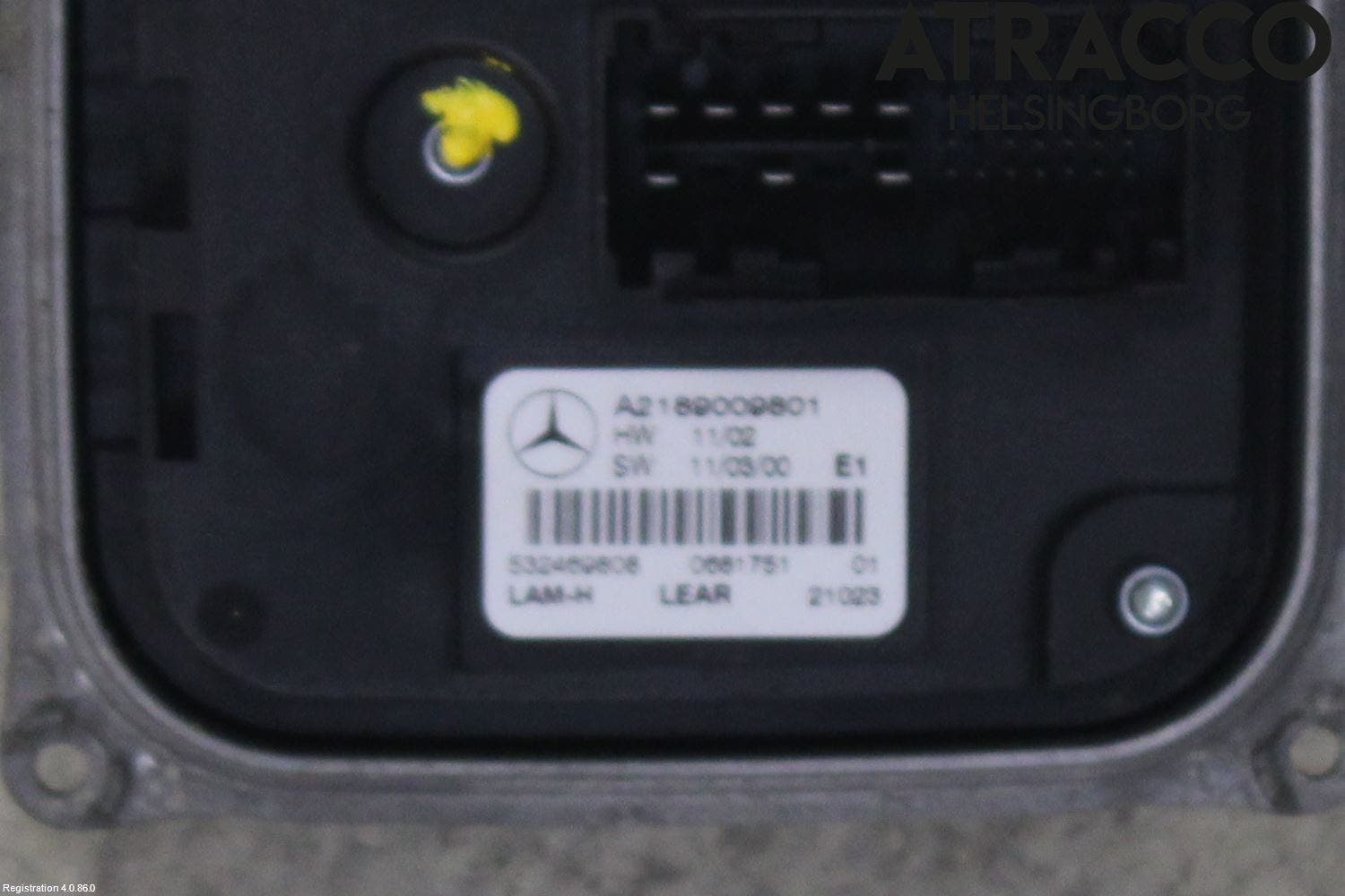 Mercedes-Benz MB CLS (C218/X218) 11-17 Styrenhet Strålkastare