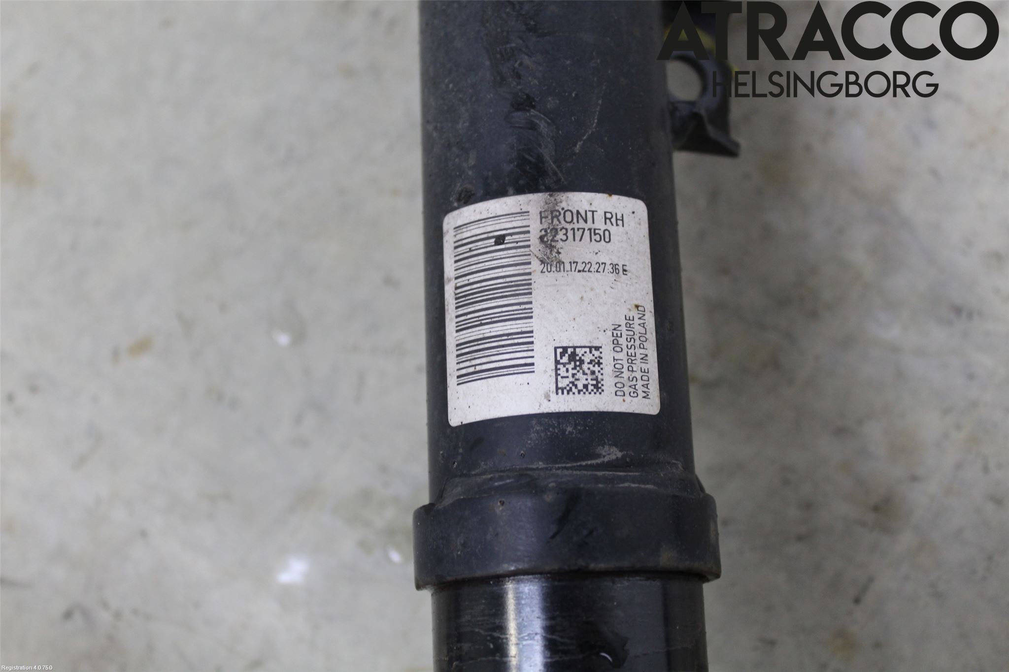 Honda CIVIC 17-22 Fjäderben Fram Höger