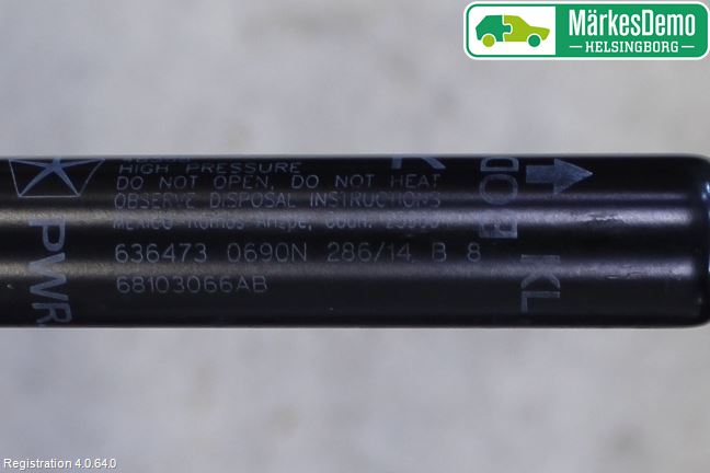 Jeep CHEROKEE Gasfjäder Baklucka