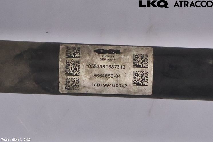 BMW 5 G30/G31/F90 17-23 Drivaxel Bak Vänster