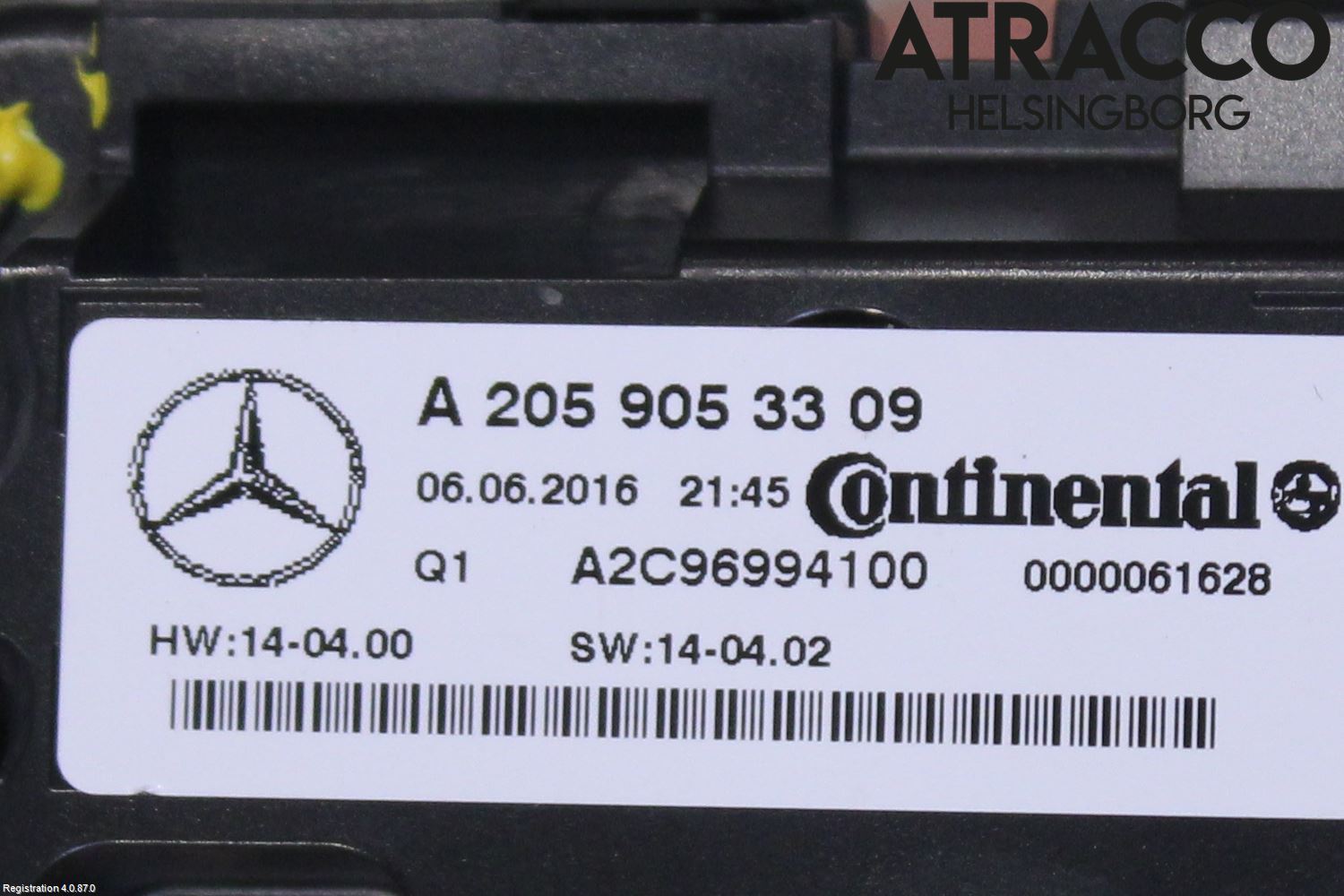 Mercedes-Benz MB VITO/V-KLASS (W640,W447,W448) 14- Ac Styrenhet Ac Manöveren