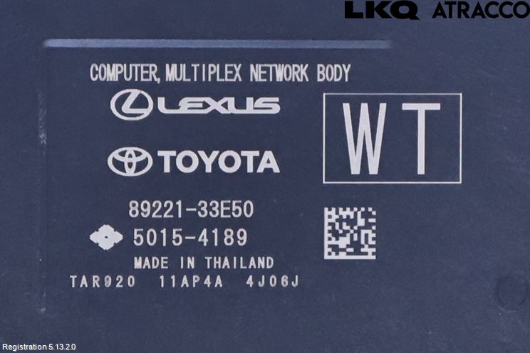 Lexus ES 250/300/330 Komfort Styrdon